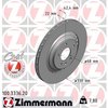 Zimmermann Rear Brake Rotor, 100333620 100333620